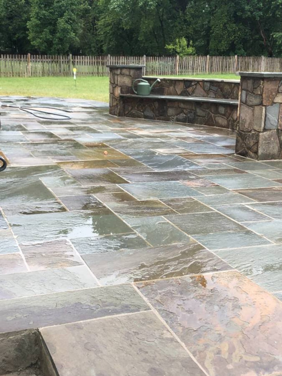 Outdoor stonework